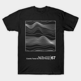 Sun Ra - Cosmic Tones / Minimal Style Graphic Artwork Design T-Shirt